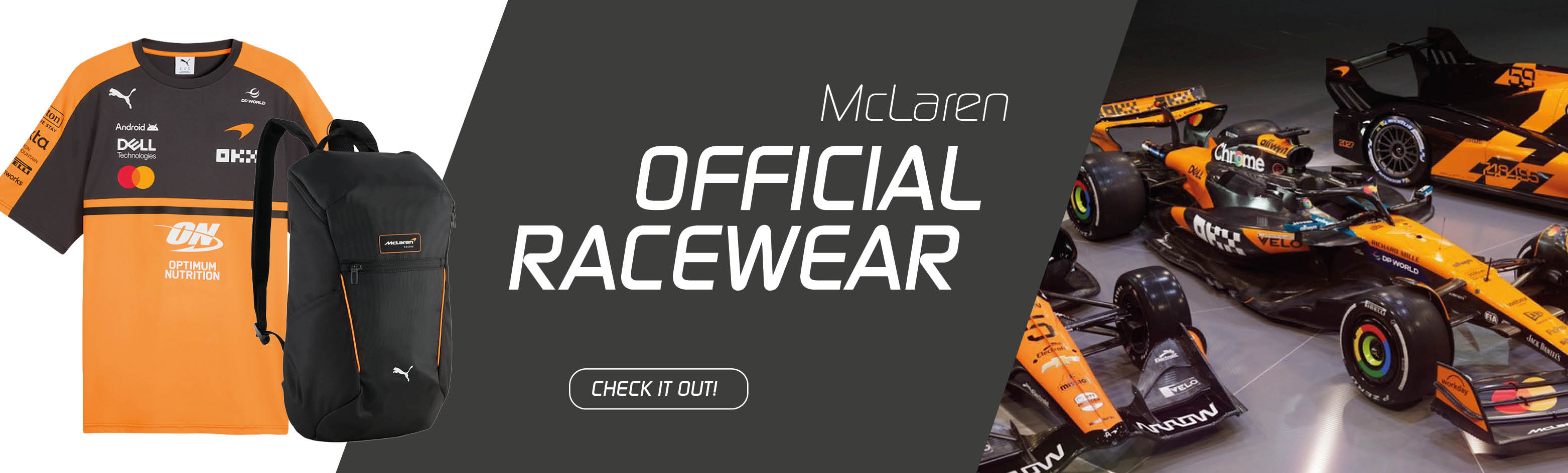 mclaren formula 1 products