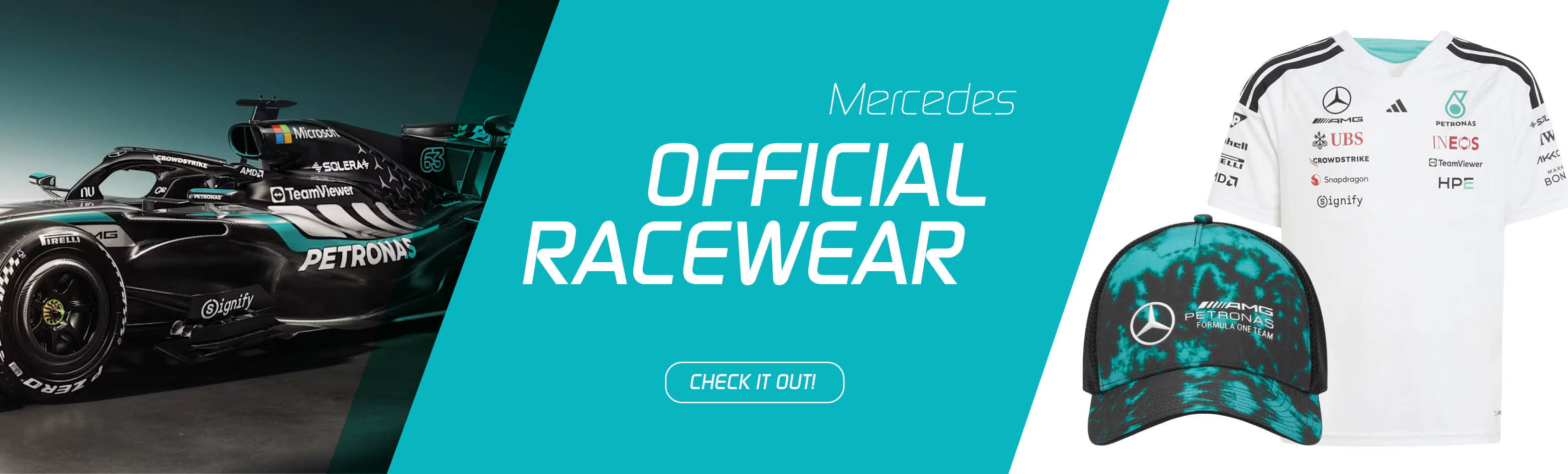 mercedes formula 1 products